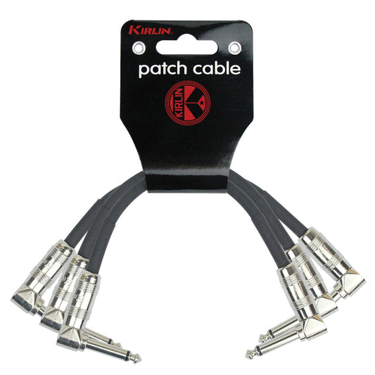 Kirlin KIP3243-1 Patch Cable RA-RA 1Ft - 3-Pack