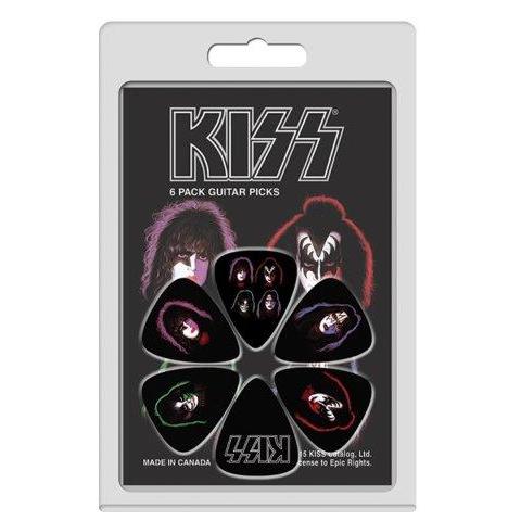 Perris 6-Pack KISS Licensed Guitar Picks Pack