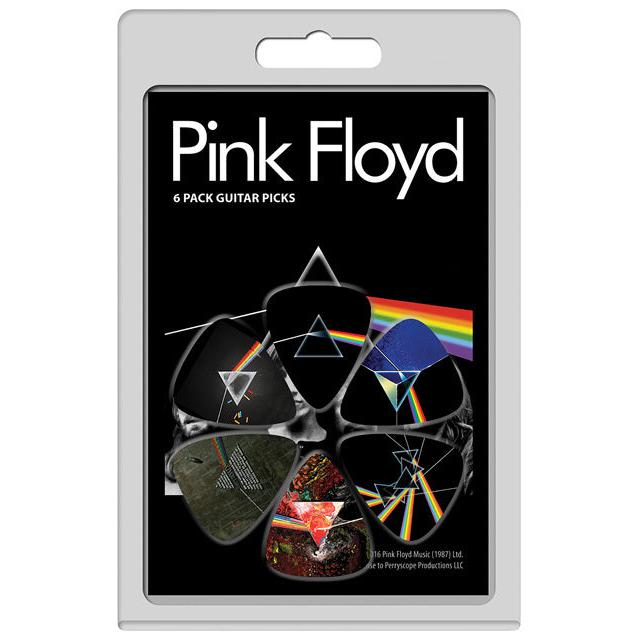 Perris 6-Pack Licensed Pink Floyd Guitar Picks Pack