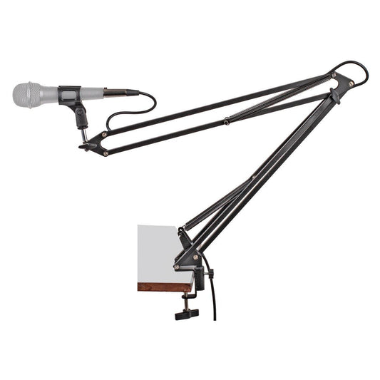 XTREME Desktop Microphone Boom Arm Inc XLR Microphone Cable