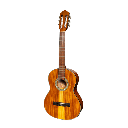 Martinez '51 Series' 3/4 Size Electric Classical Guitar - Koa (Gloss)