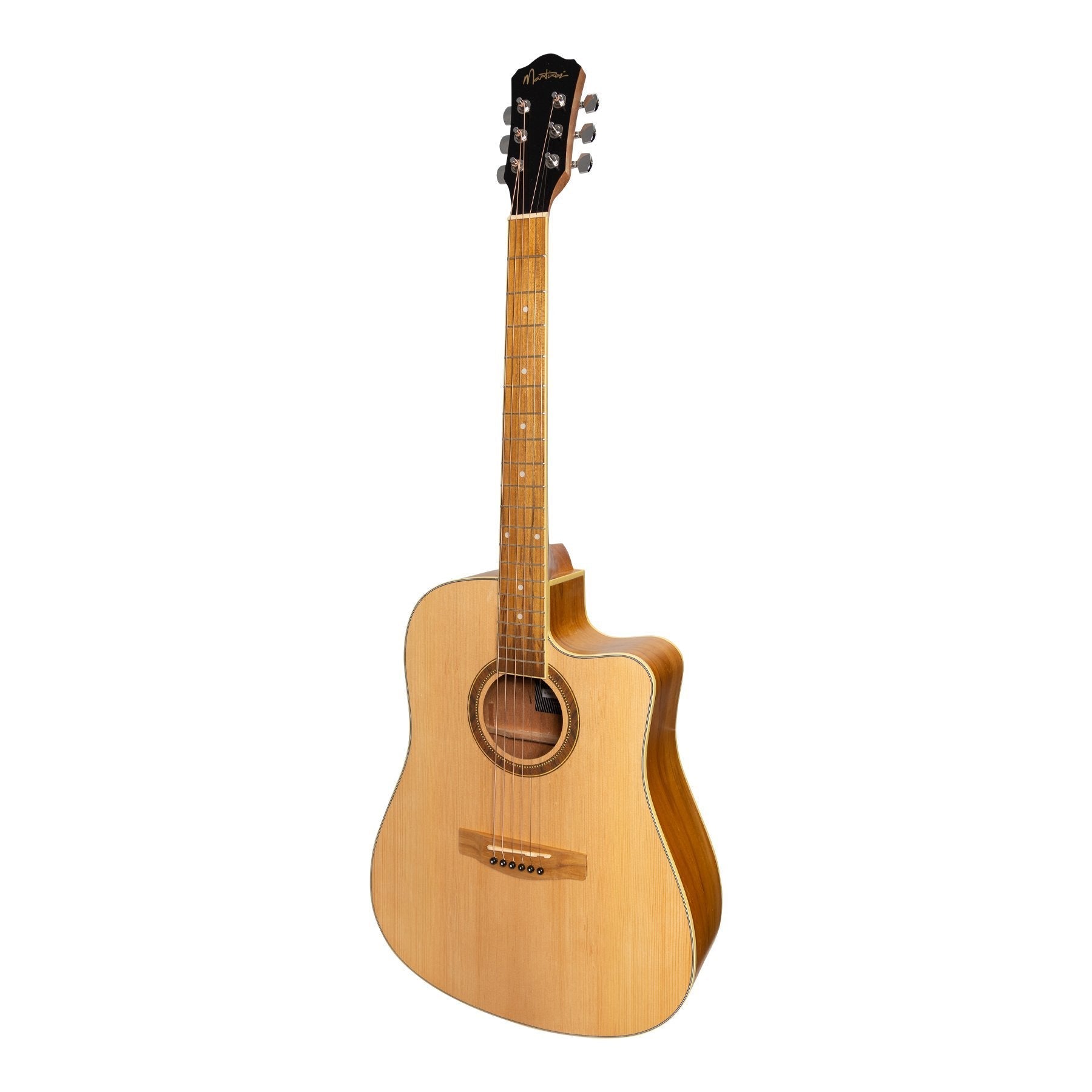Martinez '41 Series' Dreadnought Cutaway Acoustic-Electric Guitar