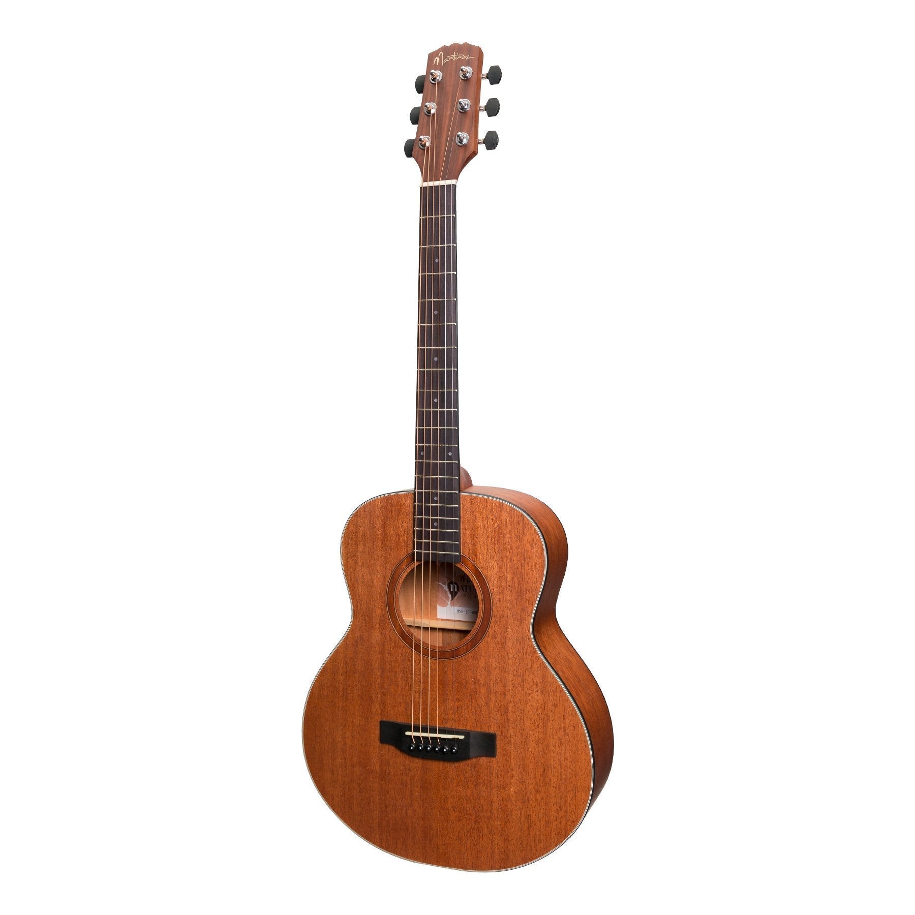 Martinez 'Natural Series' Acoustic-Electric Mini Short Scale Guitar