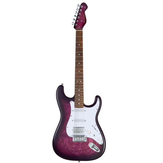 MOOER MSC20 Electric Guitar (Prune Purple)
