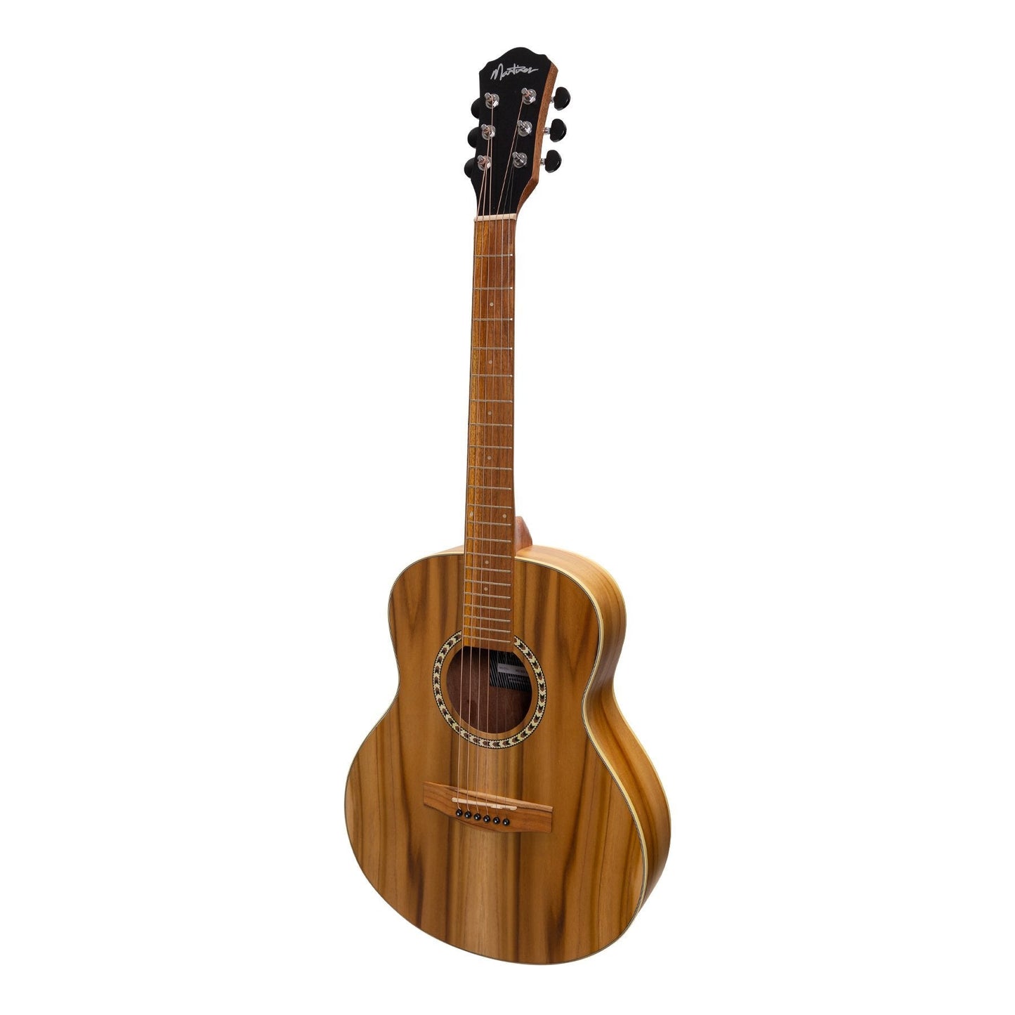 Martinez Short Scale Jati-Teakwood Acoustic Guitar