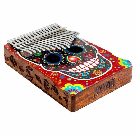 Mahalo 17 Note Skull Kalimba