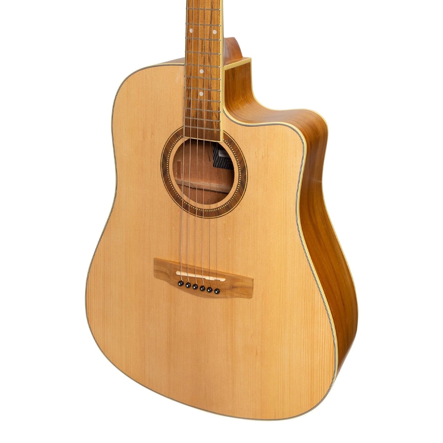 Martinez '41 Series' Dreadnought Cutaway Acoustic-Electric Guitar