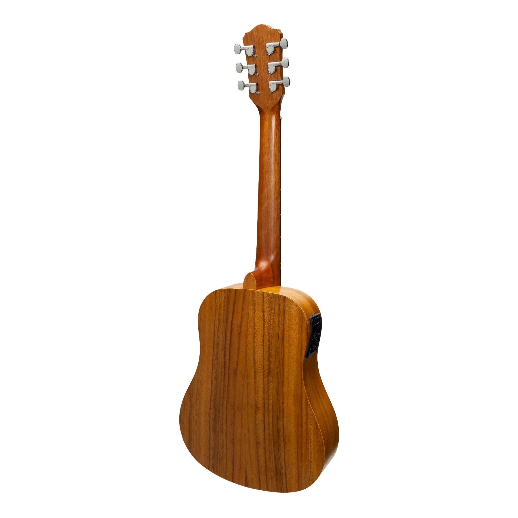 Martinez Babe Traveller Guitar w/ Pickup/Tuner - Koa