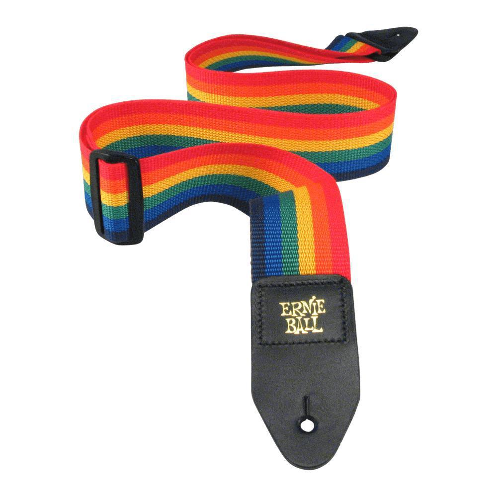 Ernie Ball Polypro Guitar Strap - Rainbow