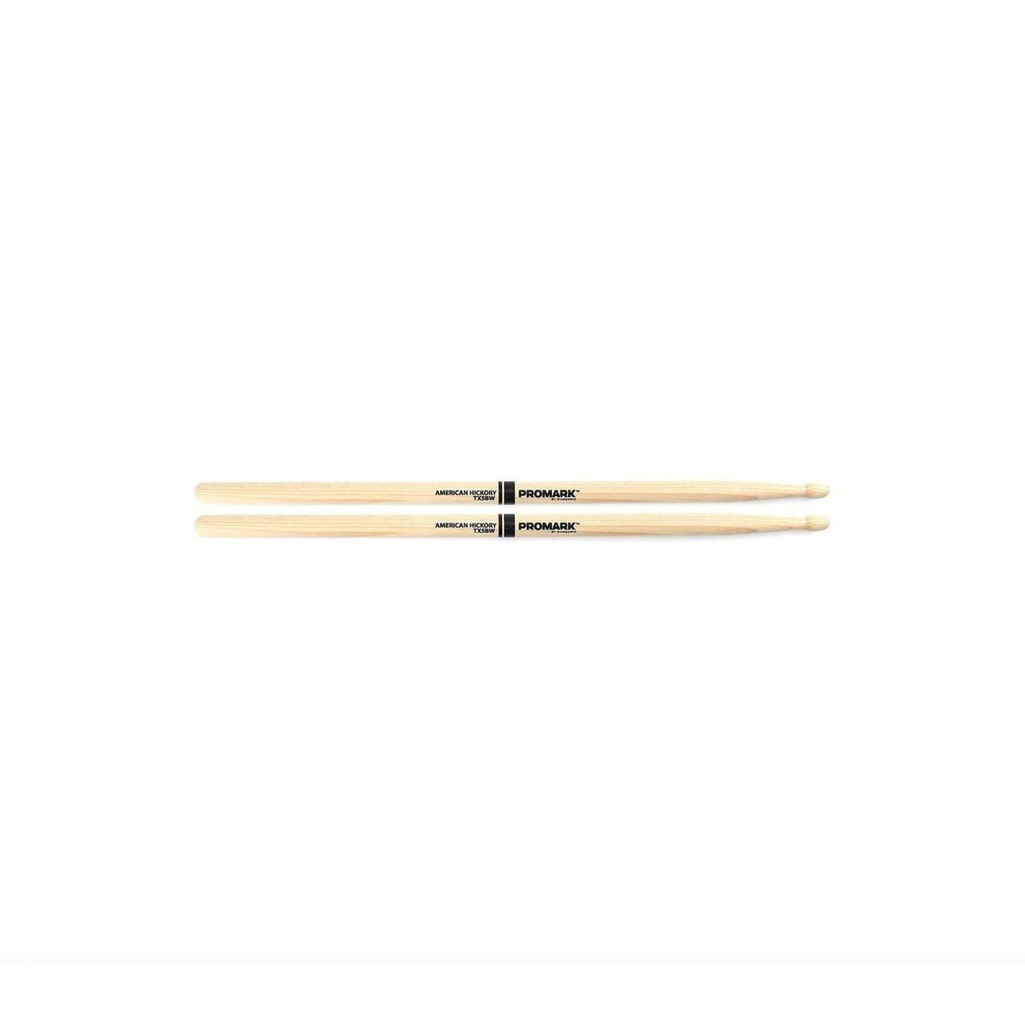Promark 5B Wood Tip - American Hickory Drumsticks