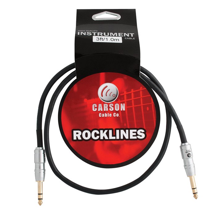 Carson Rocklines 3 Foot Stereo Cable