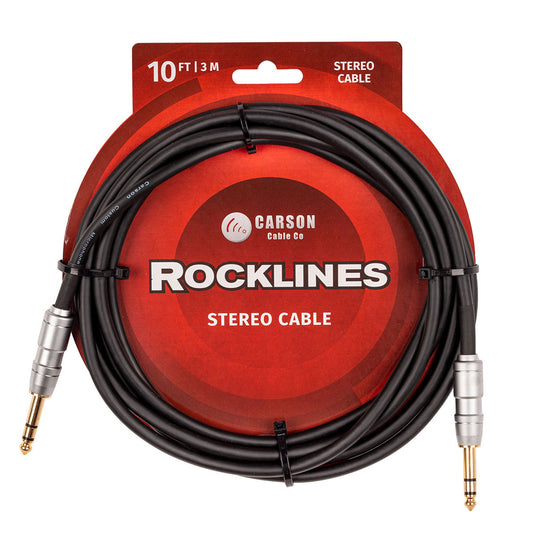 Carson Rocklines 10 Foot Stereo Cable