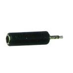 Adaptor - 6.3mm Stereo socket (F) to 3.5mm Stereo (M)