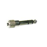 Adaptor 3.5mm Stereo Socket (F) to 6.3mm Stereo Plug (M)