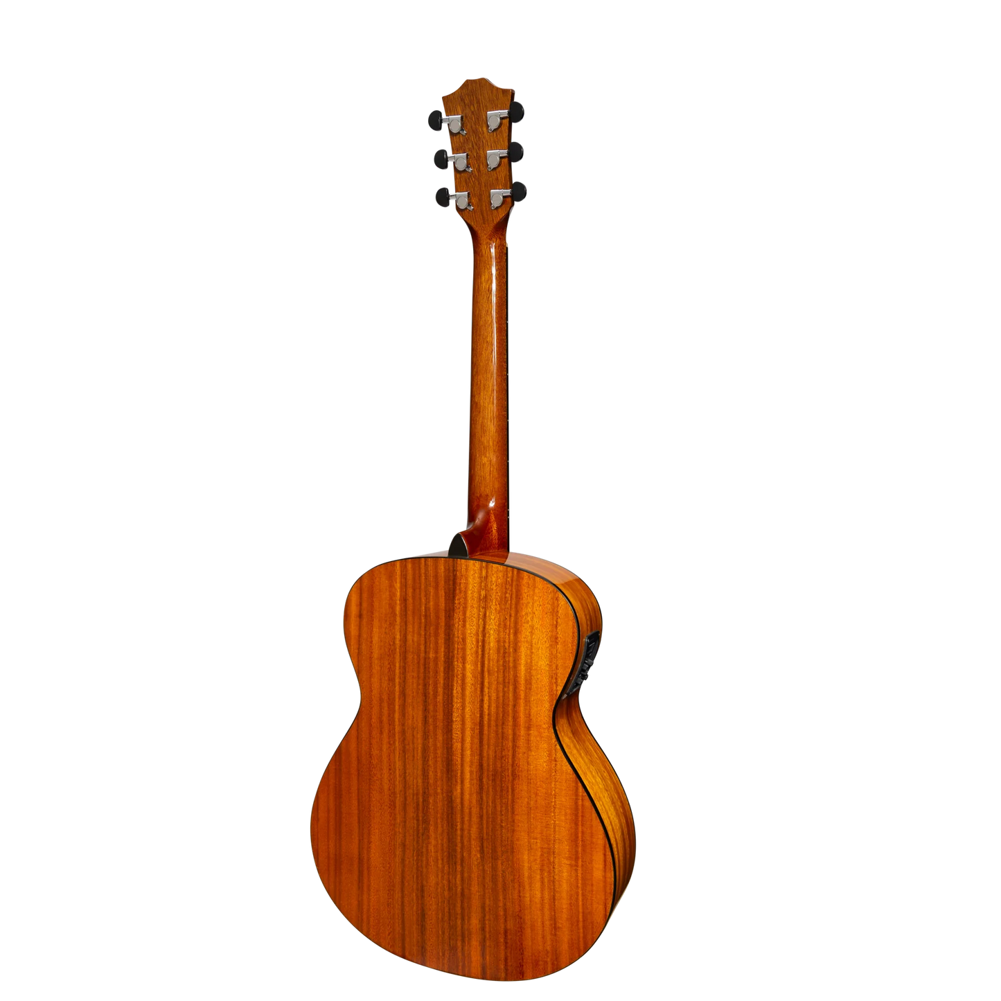 Sanchez Small Body Acoustic Guitar w/ Pickup, EQ & Tuner - Koa Gloss