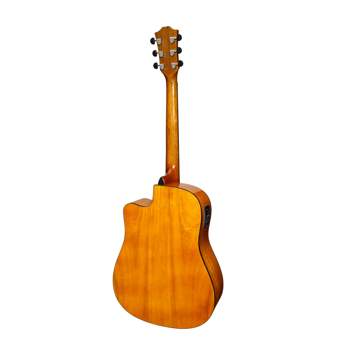 Sanchez Acoustic-Electric Dreadnought Cutaway Guitar Gloss (Acacia)