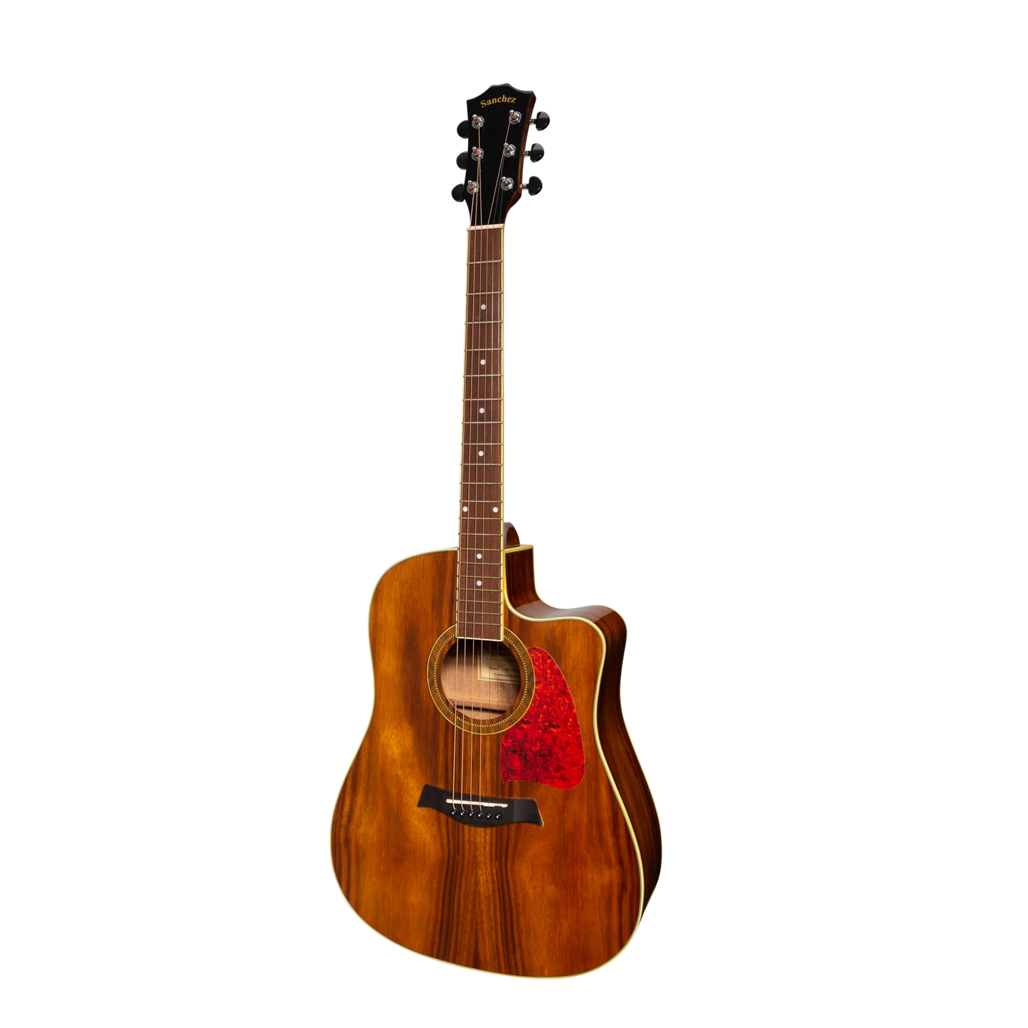 Sanchez Dreadnought Cutaway Acoustic/Electric Guitar