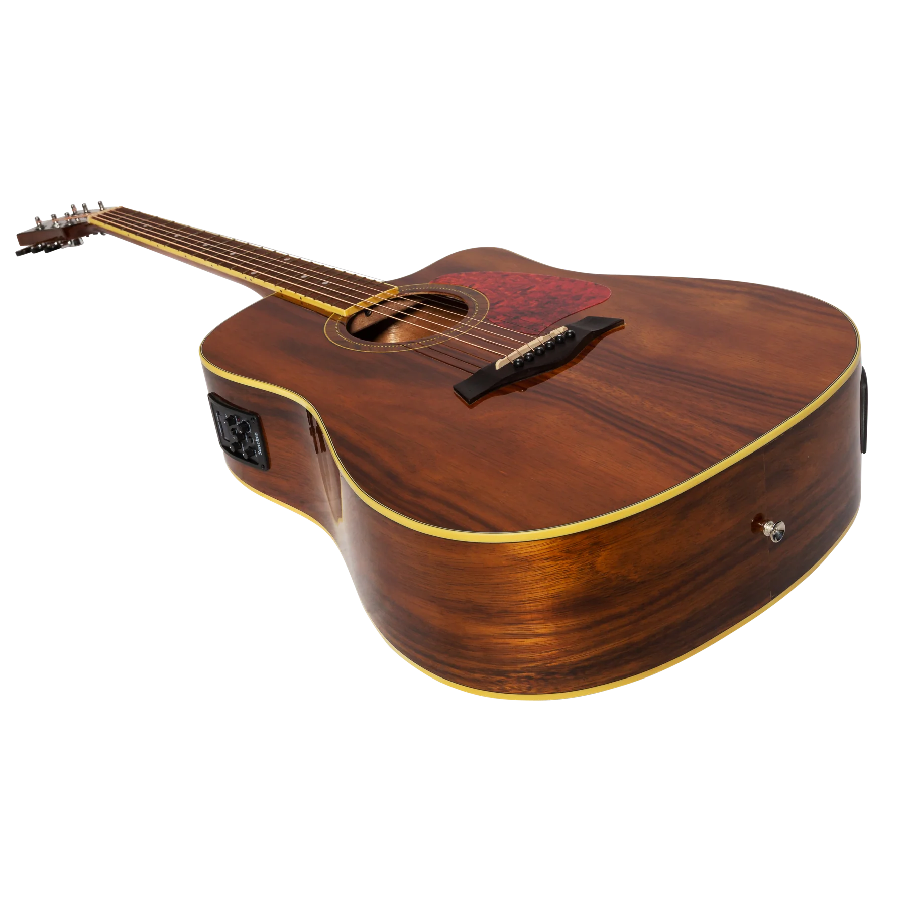 Sanchez Dreadnought Cutaway Acoustic/Electric Guitar