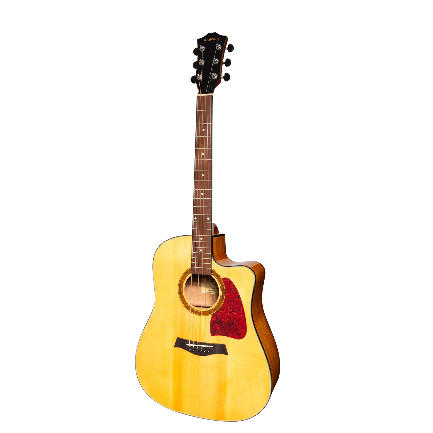 Sanchez Dreadnought Cutaway Acoustic-Electric Guitar 
