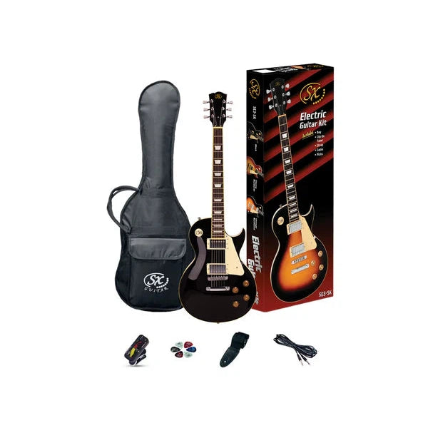 SX LP ELECTRIC GUITAR     With Accessories