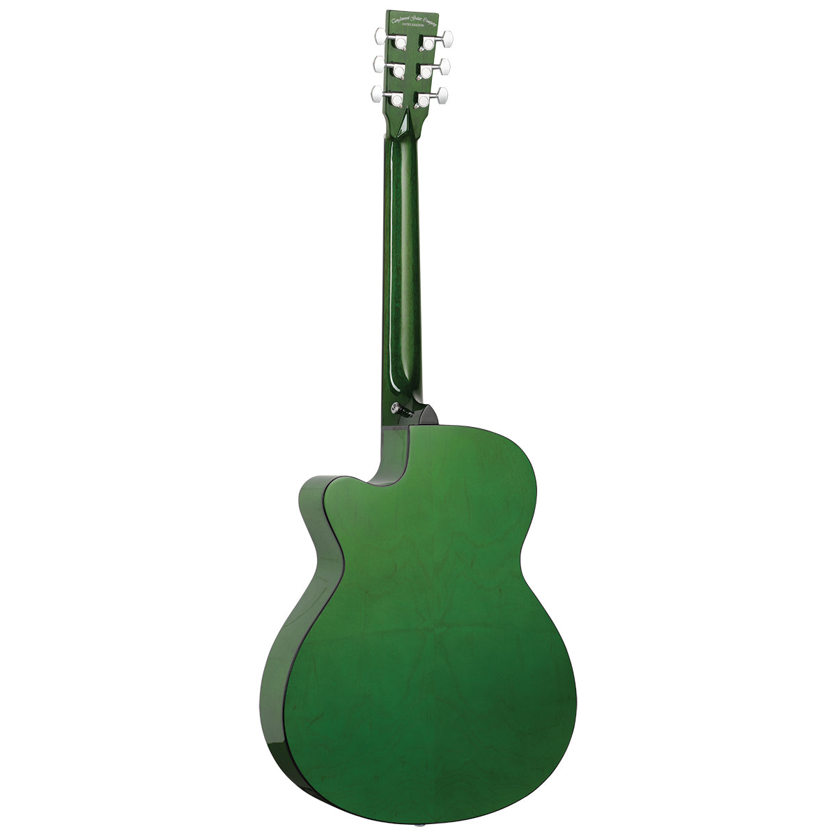 Tanglewood Azure Super Folk CE Pacific Walnut Top Green