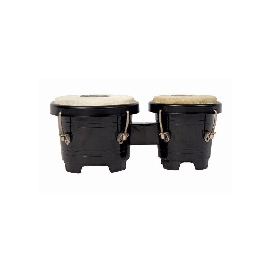 Mini Bongos Tunable 4 1/2 & 5 Inch Shells - Black