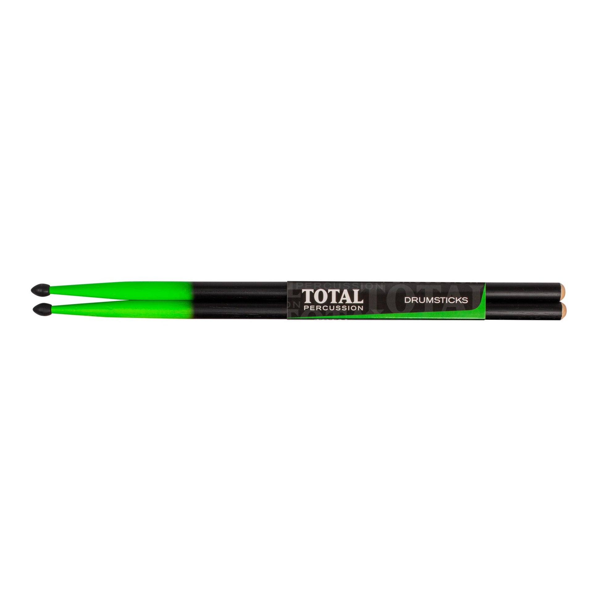 Total Percussion 5A Nylon Tip - Green/Black