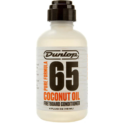 Dunlop Pure FORMULA 65  Coconut Oil Fretboard Conditioner 4 Oz