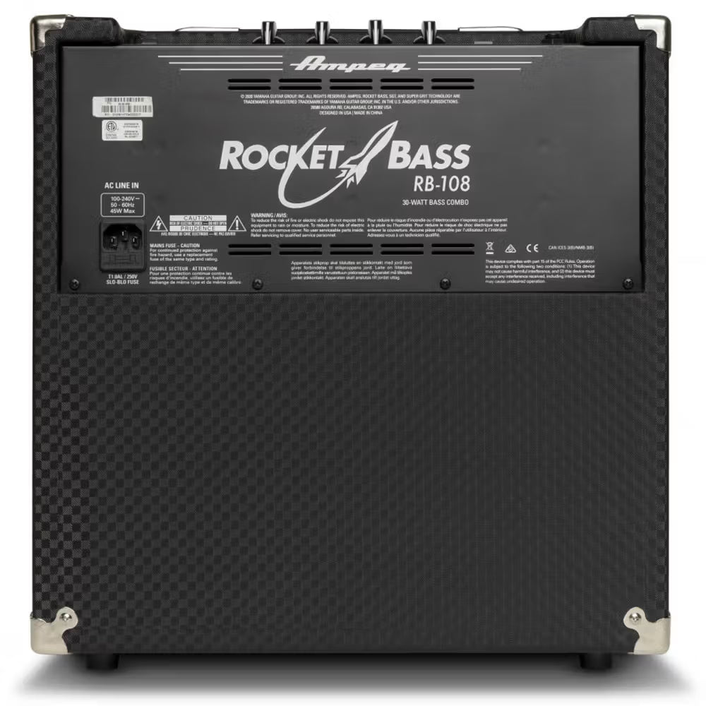 Ampeg RB-108 Rocket Bass 8" Bass Combo Amp 30 Watts