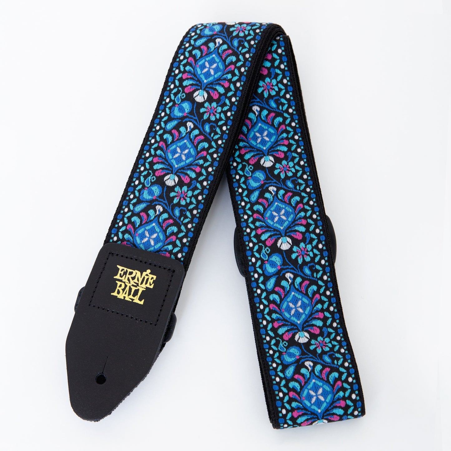 Ernie Ball Woven Jacquard Guitar Strap - Indigo Orchid