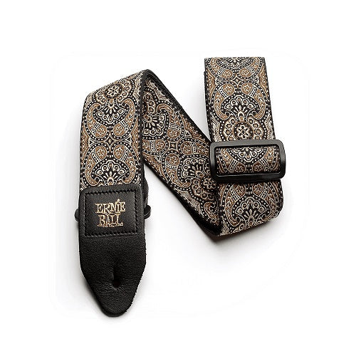 Ernie Ball Jacquard Guitar Strap - Imperial Paisley Gold