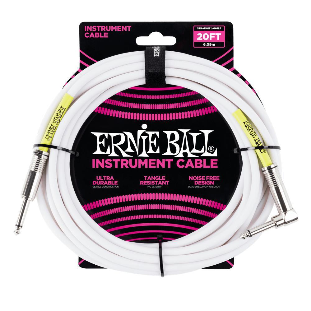 Ernie Ball 20' Instrument cable Angle/Straight
