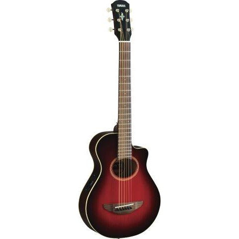 Yamaha APXT2 Traveller Acoustic/Electric Guitar - Dark Red Burst