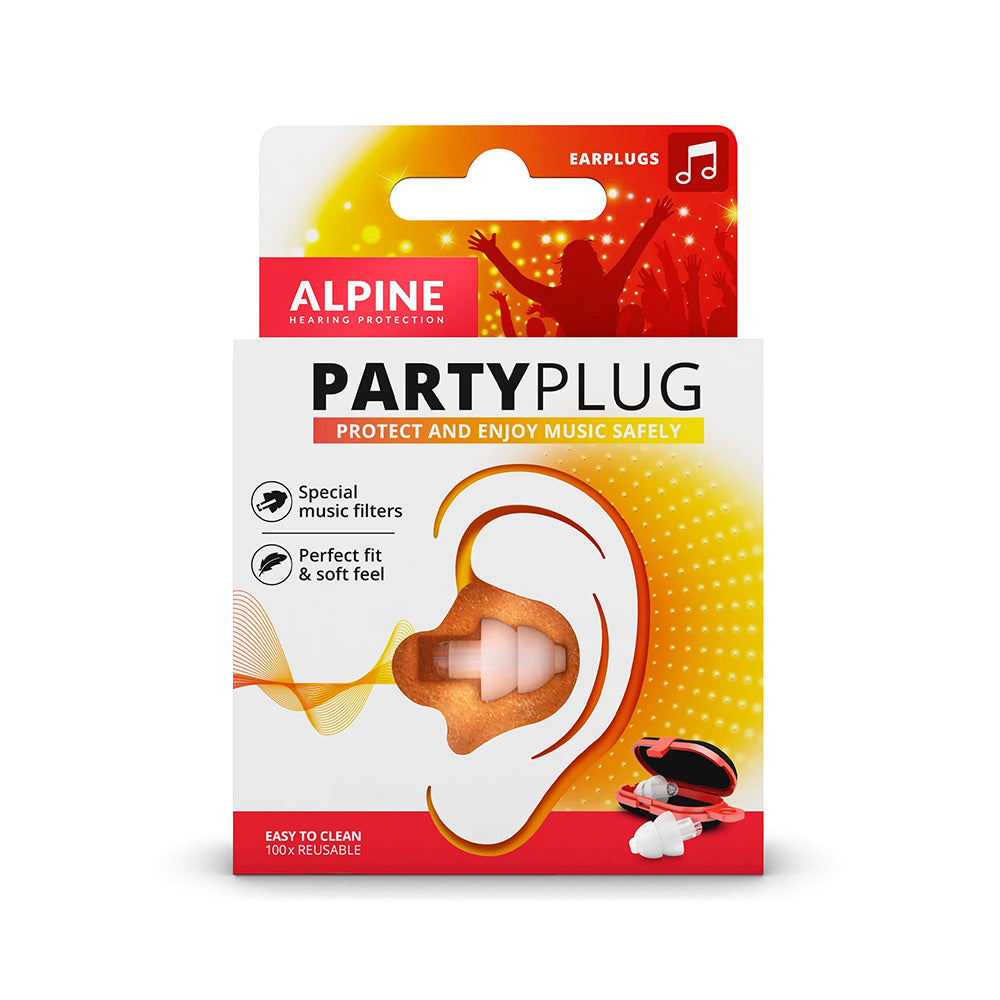Alpine Party Plugs - Transparent Earplugs
