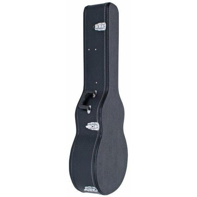 Jumbo Shaped Acoustic Guitar Case - Black