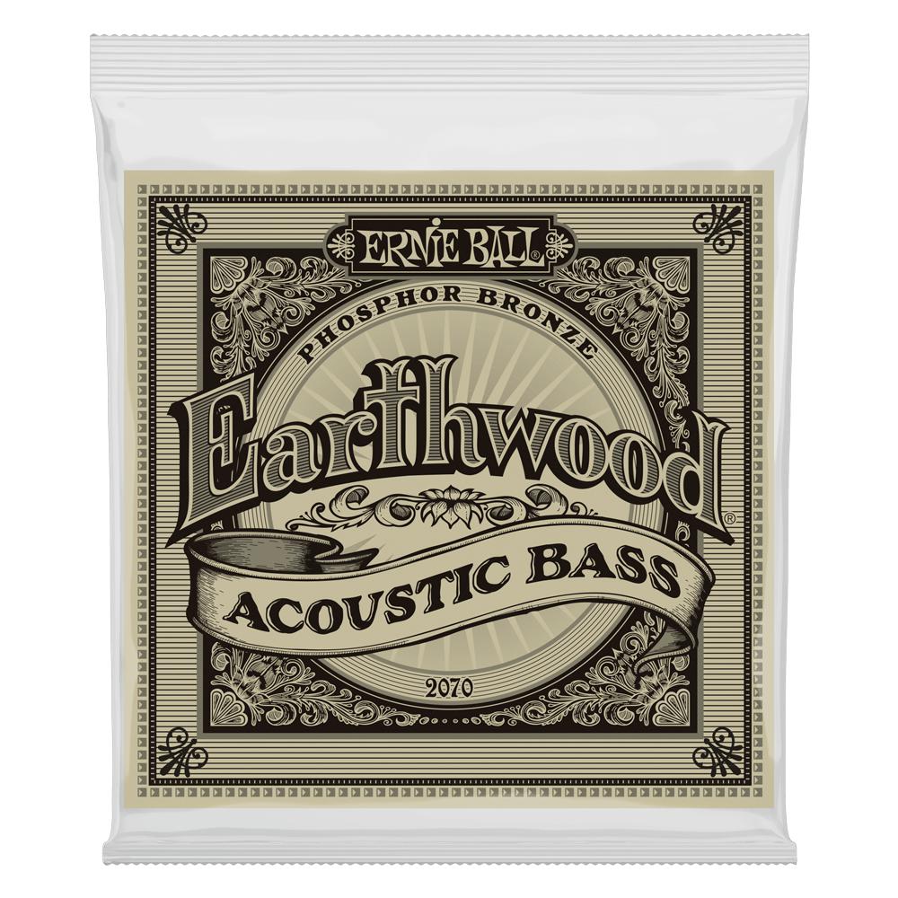 Ernie Ball Earthwood Phosphor Bronze Acoustic Bass Strings 45-95