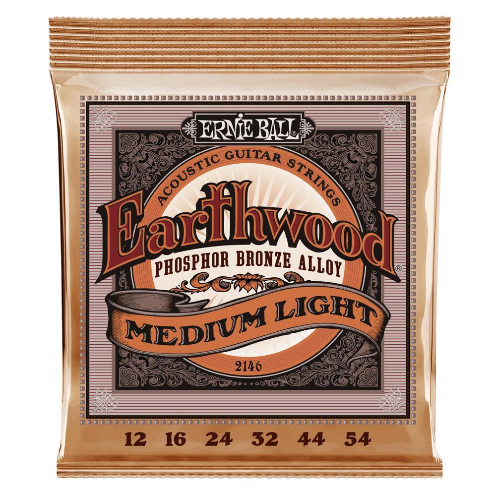 Ernie Ball Earthwood Phosphour Bronze Medium Light 12-54