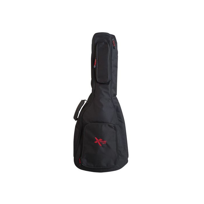 Xtreme Dreadnought Guitar Gig Bag Heavy Duty - Black 10mm Thickness